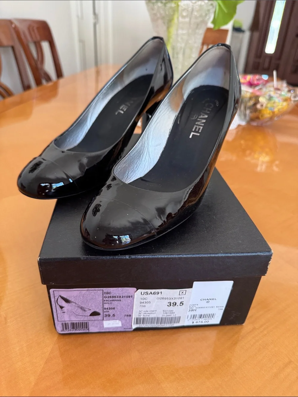 CHANEL classic patent